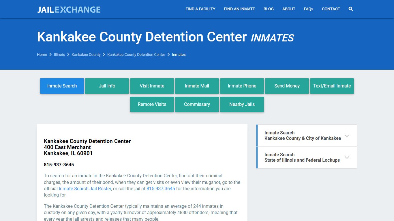 Kankakee County Inmate Search | Arrests & Mugshots | IL - JAIL EXCHANGE